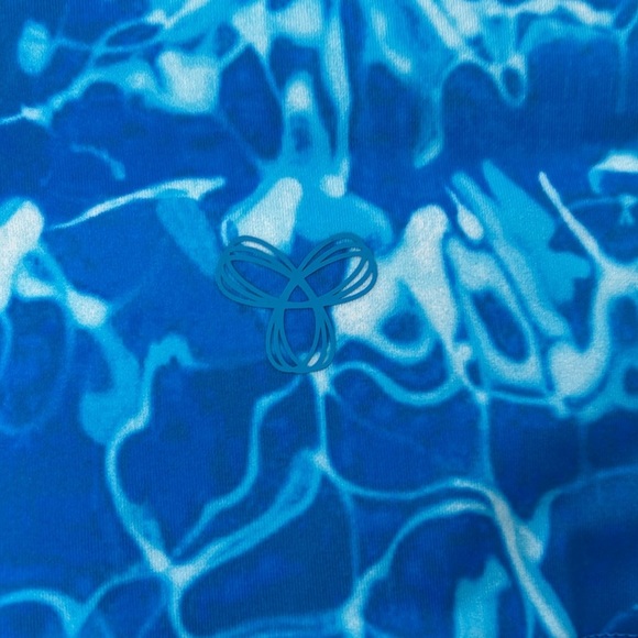 Aritzia TNA Bike Shorts splash blue size small - Picture 5 of 6